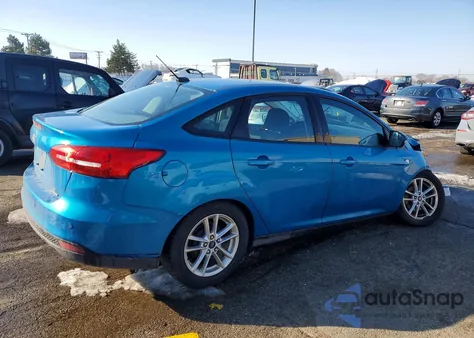 2015 Ford Focus Se z USA, uszkodzony, nr VIN 1FADP3F25FL218049